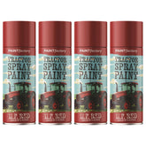 4X - Tractor Spray Paint Massey Ferguson Red 400ml Spray Paint